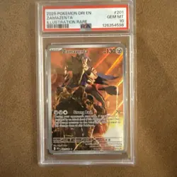 Zamazenta #201 2025 Pokemon Dri En-Destined Rivals PSA 10 - Image 1