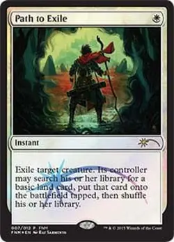 Path to Exile (FNM) FOIL Promo HEAVILY PLD Instant Special MAGIC CARD ABUGames - Image 1