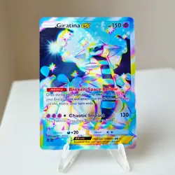 Giratina ex Pokemon Pocket Custom Card TCG Holo Deluxe Pack Holographic - Image 1