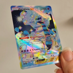 Giratina ex Pokemon Pocket Custom Card TCG Holo Deluxe Pack Holographic - Image 2