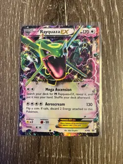 🌌 Rayquaza EX XY66 Black Star Promo - Holo Ultra Rare Pokemon Card NM 🌟 - Image 1
