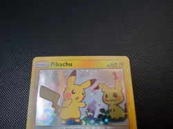2019 Pokemon Team Up Pikachu Holo Promo #SM162 Black Star Promo Card - Image 3