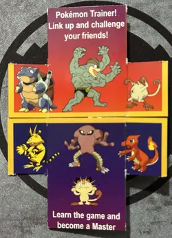 POKEMON Trading Card Game TGC Promo Item FLIP/FOLDING CARD Gameboy Color - MP - Image 4