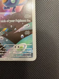 Pokemon Palpitoad Illustration Rare Card 104/086 S&V Black Bolt Near Mint/Mint - Image 4