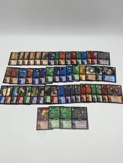 .Dot Hack Enemy TCG Isolation complete Common/Uncommon Card Set 1-54 LP - Image 1