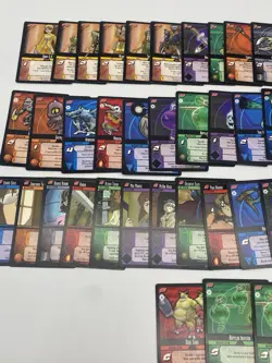 .Dot Hack Enemy TCG Isolation complete Common/Uncommon Card Set 1-54 LP - Image 2