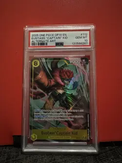 One Piece Card Game Royal Blood OP10-112 Eustass "Captain"Kid Alternative Art - Image 1