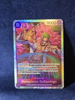Donquixote Doflamingo OP10-071 Foil Royal Blood One Piece TCG Card - Image 1