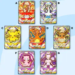 Ho-Oh ex Pokemon Pocket Custom Card TCG Holo Deluxe Pack Holographic - Image 5