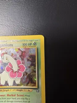 Pokemon Meganium Holo Rare TCG Card Neo Genesis 10/111 Unlimited LP - Image 4