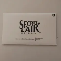 BRAIN DEAD CREATURES Secret Lair Foil Edition | Factory Sealed | MTG - Image 1