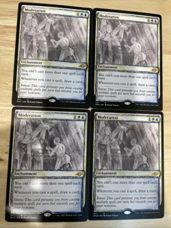 4x x4 MTG Moderation Showcase Regular #371 Modern Horizons 2 Rare MH2 NM/M - Image 1