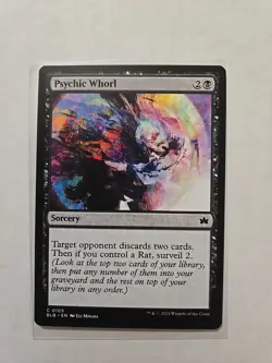 Psychic Whorl - Bloomburrow - LP - MTG Magic - Common - Sorcery - Image 1