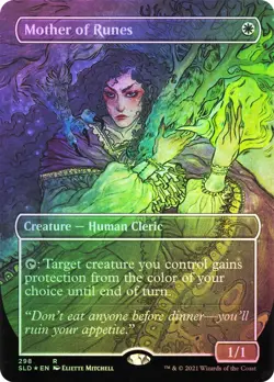 1 x FOIL MOTHER OF RUNES Magic The Gathering MTG (298) Secret Lair NM Near Mint - Image 1