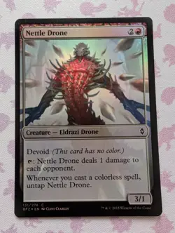 MTG Nettle Drone - Foil, Battle For Zendikar - Image 1