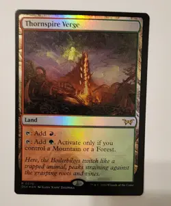 Mtg Duskmourn Thornspire Verge NM Foil - Image 1