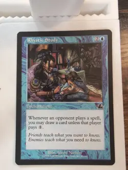Rhystic Study Prophecy Regular MTG - Image 1
