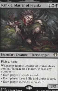 Rankle, Master of Pranks 2023 MTG LC #180 Rare - Image 1