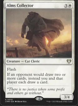 Alms Collector 2023 MTG #10 Masters/Rare Commander Masters - Image 1