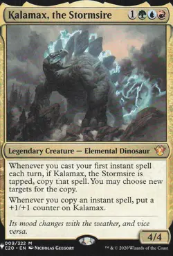 Kalamax, the Stormsire 2020 MTG LC #9 Mythic - Image 1