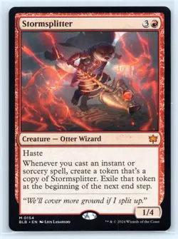 MTG Stormsplitter M Bloomburrow 154 NM - Image 1