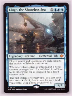 MTG Eluge, the Shoreless Sea M Bloomburrow 49 NM Foil - Image 1