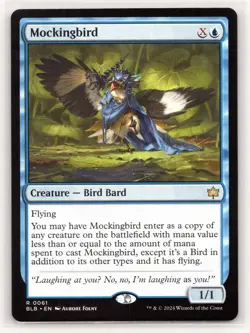 MTG Mockingbird R Bloomburrow 61 NM - Image 1