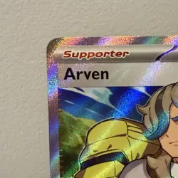 Arven 235/198 Pokemon TCG SV01: Scarlet & Violet Base Set Holo MINT! - Image 2