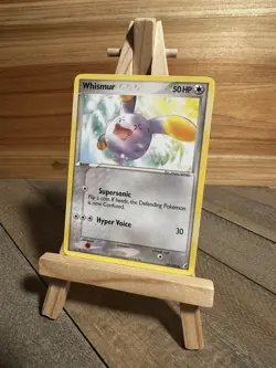 Pokemon Crystal Guardians Common Whismur #69/100 Lightly played - Image 1