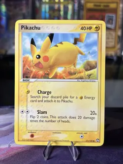 Pokemon Pikachu 57/108 EX Power Keepers TCG Vintage - NM 💎 - Image 1