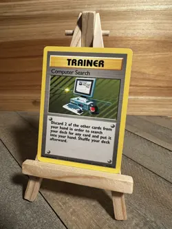 Pokemon Base Set Rare Computer Search #071/102 Lightly played - Image 1