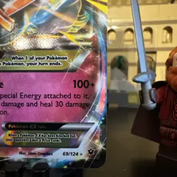 Mega M Altaria EX 69/124 XY Fates Collide Holo Holographic Rare 2016 Pokemon NM - Image 2