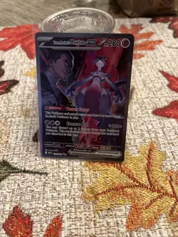 Pokemon Sir Team Rockets Mewtwo EX 231/182 Destined Rivals - Image 1