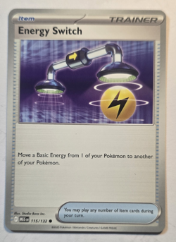 Energy Switch 115/132 - ME01: Mega Evolution - Common - Pokemon TCG - NM - Image 1