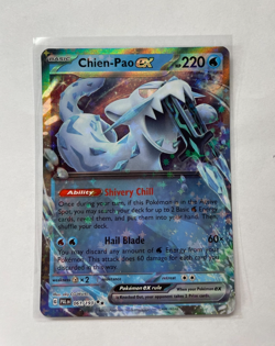 Pokemon Paldea Evolved: Chien-Pao Ex 061/193 (Excellent Condition) - Image 1