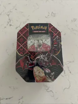 Pokemon TCG Paldean Fates International Tin 4 Packs Charizard Ex Edition Sealed - Image 1