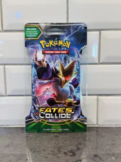 Pokemon TCG XY FATES COLLIDE SLEEVED Booster Pack - Image 1