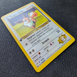 Lt. Surge's Eevee 51/132 Gym Challenge Uncommon (1st Edition) Pokemon TCG - Image 2