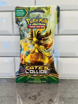 Pokemon TCG XY FATES COLLIDE SLEEVED Booster Pack - Image 1