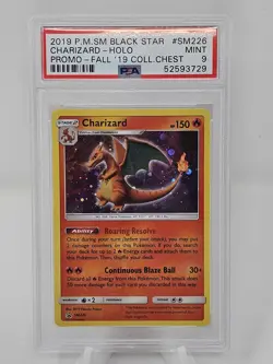 2019 Pokemon Black Star Promo #SM226 Charizard PSA 9 - Image 1