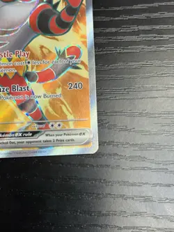 Pokemon TCG Incineroar ex 187/162 SV05: Temporal Forces Holo Nintendo 2024 NM - Image 5
