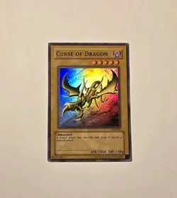 Yugioh Curse of Dragon LOB-066 Super Rare MP - Image 1
