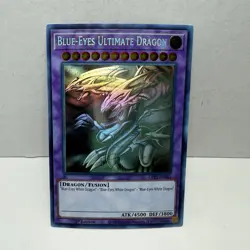 Blue-Eyes Ultimate Dragon Ghost Rare GFP2-EN181 Yu-Gi-Oh! TCG Yugioh 1st Edition - Image 1