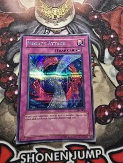 YUGIOH Negate Attack TSC-003 Unlimited Prismatic Secret Rare MP - Image 1