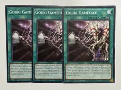 3X Gouki Gameface DOOD-EN056 C Doom of Dimensions NM 1st Ed Yugioh - Image 1