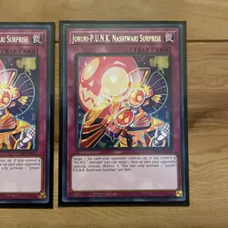 YuGiOh 3x Joruri-P.U.N.K. Nashiwari Surprise GRCR-EN012 Rare 1st Edition - Image 4