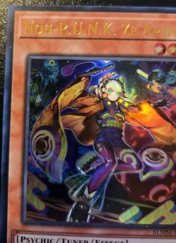 Noh-P.U.N.K. Ze Amin BLMM-EN073 1st Edition Ultra Rare Monster Mayhem Yu-Gi-Oh! - Image 2