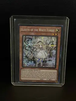 Elzette of the White Forest - MP25-EN080 - Prismatic Secret Rare - 1st Edition 2 - Image 1