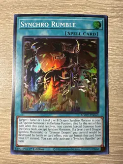 AGOV-EN060 Synchro Rumble 1st Edition Super LP - Image 1