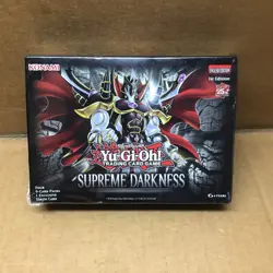 Yu-gi-oh Supreme Darkness Mini Four Pack Booster Box Sealed 1st Edition 25th - Image 1